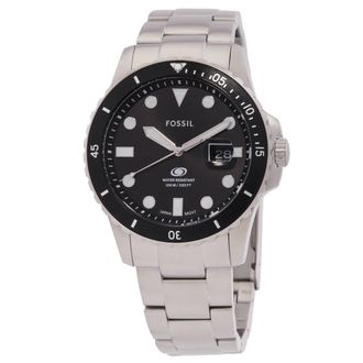 Fossil Blue Dive Quartz Black Dial Mens Watch FS6032