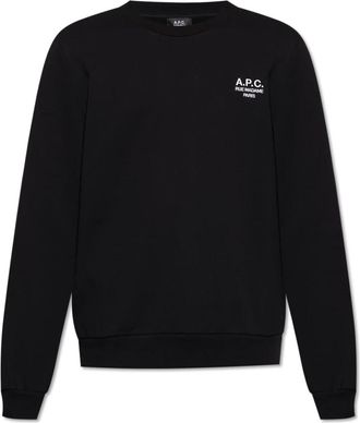 A.P.C. Sweatshirts & Hoodies - Heren - Sweatshirts - Zwart - XS - Katoen - Hoodies & sweatvesten