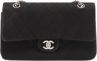 Chanel Pre-owned Timeless - Classic Double Flap Bag - Dames - Vintage Schoudertas - Zwart - ONE Size - Leer - Vintage