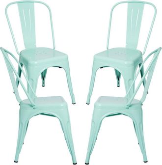 Regalos Miguel Packs Sillas Comedor - Pack 4 Sillas Torix - Verde Menta