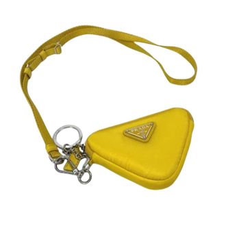 Prada Pre-owned Clutches, female, Yellow, Size: ONE SIZE Pre-owned Nylon prada-bags