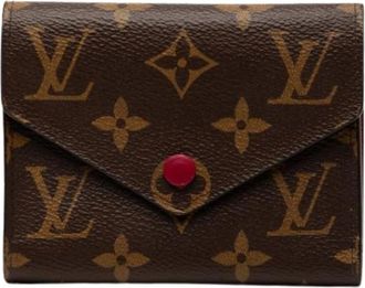 Louis Vuitton Pre-owned Wallets, female, Brown, Size: ONE SIZE Pre-owned Victorine Wallet