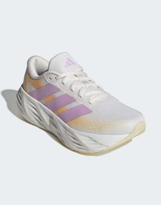 adidas Galaxy 8 - Scarpe da corsa bianco nuvola e lilla bliss