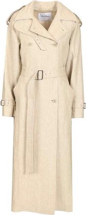 Max Mara Trench Double Breasted Coat