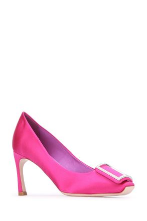 Roger Vivier Womens Trompette Strass Decollette 70 Fuxia Medio Scarpe Con Tacco High Heel Shoes