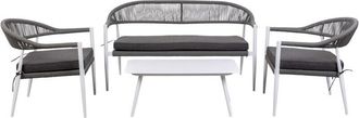 Wanderlust Deco Wanderlust Deco - Mesa, Sofa Y 2 Sillones Multicolor 100x55x45,68x69x75,138x69x75