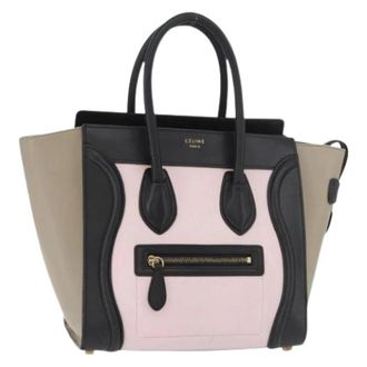 Celine Pre-owned Tote Bags, female, Multicolor, Size: ONE SIZE Pre-owned Vintage Tote Bag