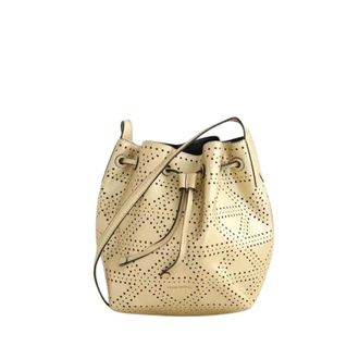 Armani Bolso bombonera Pre-owned - Pre-owned - Mujer - Beige - ONE SIZE