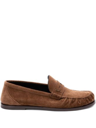 Saint Laurent Laurent Wildleder-Loafer
