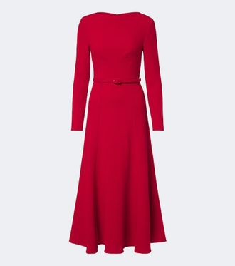 Roland Mouret Wool cr&ecirc;pe cocktail dress