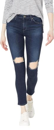 AG - Adriano Goldschmied Adriano Goldschmied Super Skinny Ankle Distressed Jeans In Nightingale