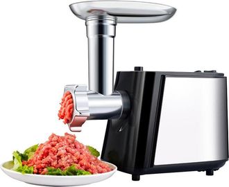 OEM Picadora De Carne El&eacute;ctrica Helangel De 2000 W Con 3 Placas De Corte, Multiusos, Embutidora De Salchichas Y Marcha Atr&aacute;s Para Cocina Dom&eacute;stica