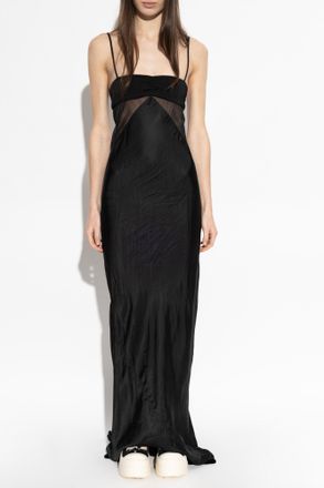 Rick Owens Off-shoulder Dress, Womens, Black