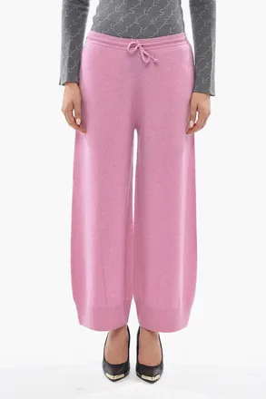 Stella McCartney Pantaloni Relaxed Fit in Misto Cashmere Stella McCartney