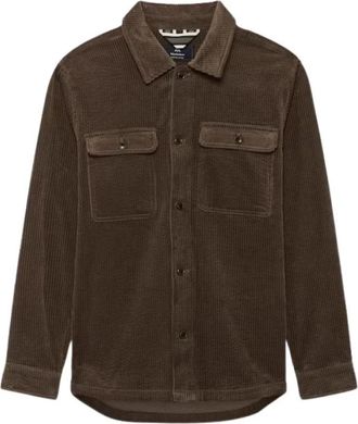 Matinique Overshirt - Heren - Zomerjassen - Bruin - S - Jassen