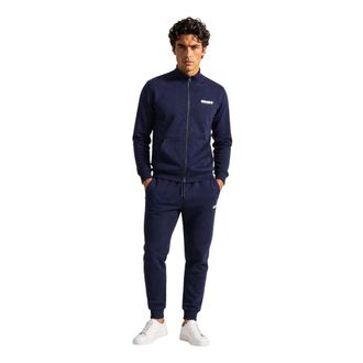 Emporio Armani Trainingspak Set - Heren - Trainingspakken - Blauw - M - Katoen - Fitness