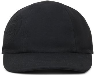 Gucci 854115 Cotton Baseball Cap - Black