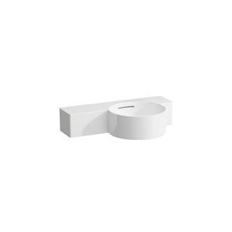 Laufen Laufen - Val Lavabo Con Enjuague Manual, Sin Agujero Para Grifo