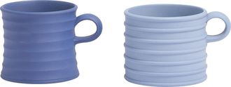 Wedgwood x JW Anderson Set of Two Stoneware Mugs in Blue at Nordstrom
