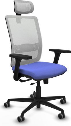 Piqueras y Crespo Sedia Da Ufficio Piqueras Y Crespo Haches Nero Comfort Regolabile