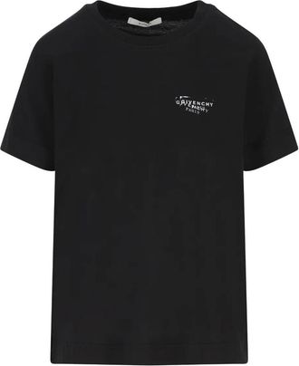 Givenchy Logo-Print Fitted T-Shirt