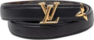 Louis Vuitton Pre-owned Vintage Monogram Belt - female - Louis Vuitton Vintage - Vintage Belts - Black - ONE SIZE - Pre-owned