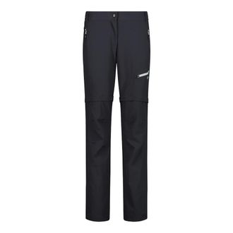 F.lli Campagnolo Zip-Off Broek - Dames - Sport - Zwart - Maat: M