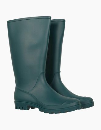 Mountain Warehouse Womens Mountain Warehouse Womens/Ladies Splash Wellington Boots - Blue/Green - Size: 4