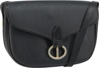 Dior Pre-owned Cross Body Bags, female, Black, Size: ONE SIZE Pre-owned Vintage Honeycomb Flap Crossbody Bag