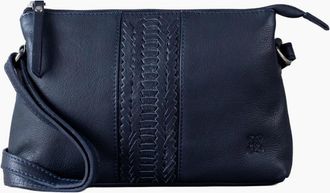 Lakeland Leather Womens Eden Womens Crossbody Bag - Navy - Size: ONE size