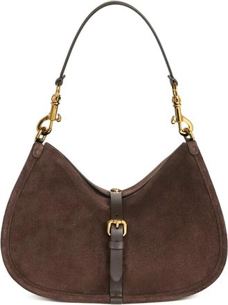 Etro Medium Suede Pony Bag - Dames - Schoudertassen - Bruin - ONE Size - Leer - Tassen
