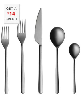 Mepra 5Pc Flatware Set With $14 Credit