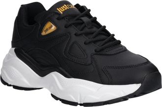 Just Cavalli Schoenen > Sneakers - Dames - Sneakers - Zwart - 36 EU - Leer - Schoenen