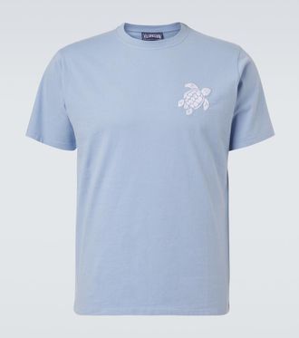 Vilebrequin Embroidered cotton T-shirt