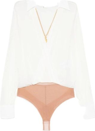 Elisabetta Franchi Mujer, Camisetas, Blanco, Talla: XS