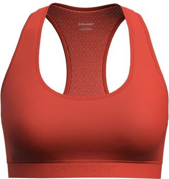 Icebreaker 125 Zoneknit Racerback Bra Sport-BH f&uuml;r Damen | rot
