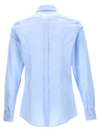 Dolce & Gabbana Stretch Cotton Shirt - Light Blue