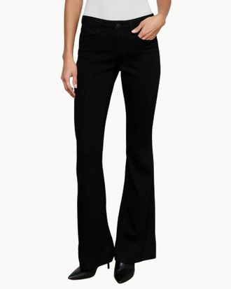 L'agence Lenora Low Rise Flare Jean In Noir
