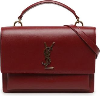 Saint Laurent Pre-owned Saint Laurent Large Calfskin Monogram Sunset Top Handle Bag Ladies WIK8K6A4JR2JMNSW