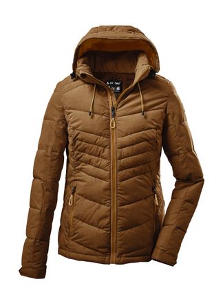 Killtec Steppjacke KILLTEC KOW 149 WMN QLTD JCKT, Damen, Gr. 36, gelb (curry), Oberstoff: 100% Polyester, Futter: 100% Polyester, Wattierung: 100% Polyester, 