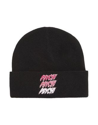8 by YOOX PSYCH! EMBROIDERED RECYCLED WOOL BEANIE