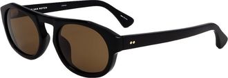 Dries Van Noten Dries Van Noten By Linda Farrow Mens Dvn38 50Mm Sunglasses