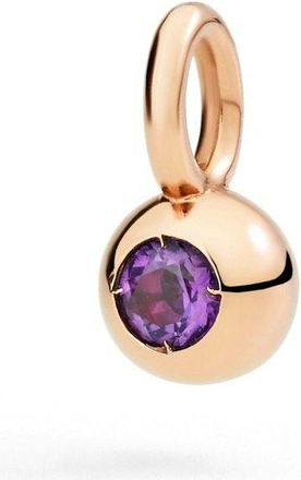 Dodo CIONDOLO BOLLICINE ORO ROSA & AMETISTA