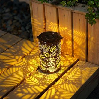 OEM Lanterne Solaire - 34 X 34 Cm - Ip44 - Para Jard&iacute;n Terraza Camino - 1 Unidad