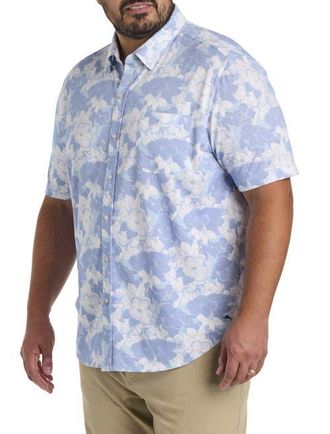 Tommy Bahama Big & Tall San Lucio Cali Blooms Sport Short in Blue at Nordstrom, Size Xx-Large