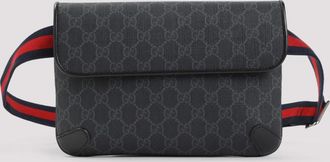 Gucci Black GG Crossbody Bag