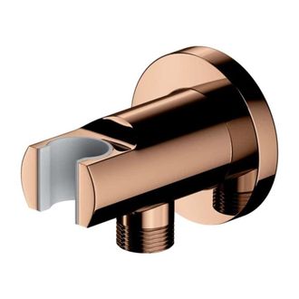 Omnires Omnires - Codo De Pared Con Soporte, Cobre 8873cp