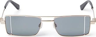 Off-white Blauwe Zonnebril Stijlvol Ss 25 - Dames - Zonnebrillen - Geel - 57 MM - Accessoires