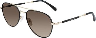 Calvin Klein Jeans CKJ20109S N 718 Mens Sunglasses Black Size 56