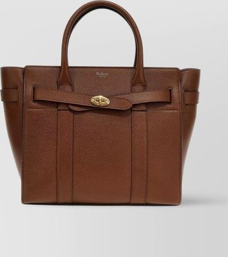 Mulberry small zipped bayswater tote bag